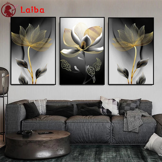 Elegant Floral Diamond Painting Kit™