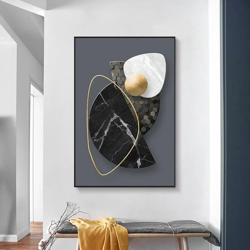 Elegant Geometric Canvas Art™