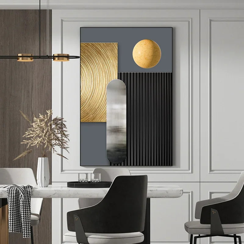 Elegant Geometric Canvas Art™