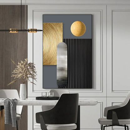 Elegant Geometric Canvas Art™