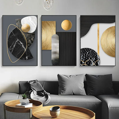 Elegant Geometric Canvas Art™