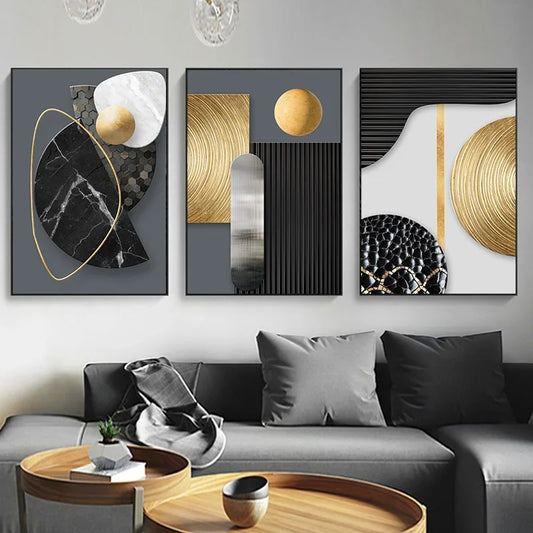 Elegant Geometric Canvas Art™