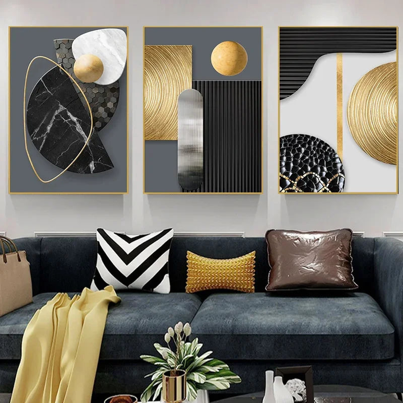 Elegant Geometric Canvas Art™